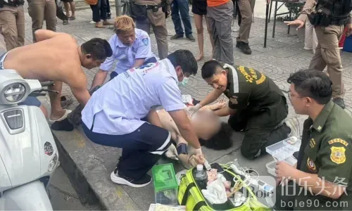 曼谷街头又发生枪案！25岁男子身中三枪，凶手仍在逃