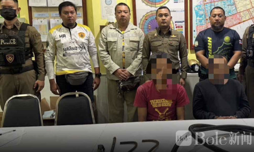 曼谷深夜盗铜案告破！2名男子偷电缆被热心市民当场擒获