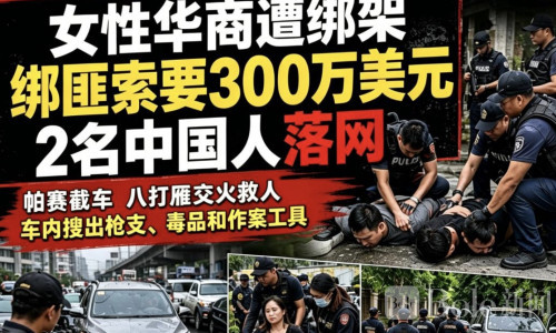 专挑同胞下手！菲律宾女华商遭绑架，2名中国绑匪落网